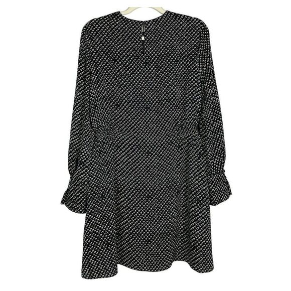 Theory Mini Lucillia Silk Dress, Size 6, Navy/White Print, Elegant Style #NWT - Picture 8 of 15